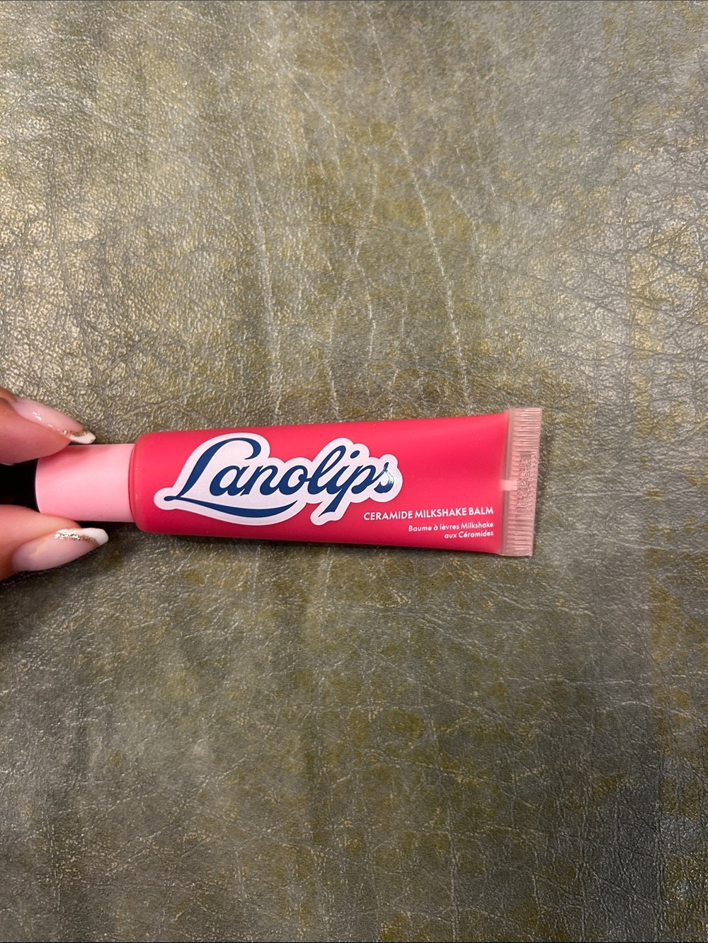 Lanolips Ceramide Milkshake Balm Raspberry Crumble